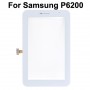 Pekskärmsdigitizer Del för Galaxy Tab P6200 (Vit)