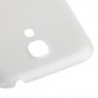 Versión original de superficie lisa de plástico cubierta posterior para el Galaxy S IV Mini / i9190 (blanco)