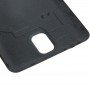 Original Litchi Texture Kunststoff-Batterie-Abdeckung für Galaxie-Anmerkung III / N9000 (Schwarz)
