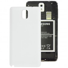 Litchi textur Originální plastový kryt baterie pro Galaxy Note III / N9000 (White)