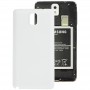 Текстури лічі Оригінал Пластикові кришки батареї для Galaxy Note III / N9000 (білий)
