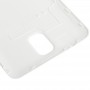 Litchi Texture di plastica originale della batteria della copertura per il Galaxy Note III / N9000 (bianco)