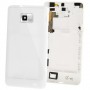 3 in 1 Galaxy S II / i9100 (Original Takakansi + Alkuperäinen Äänenvoimakkuus + alkuperäisen täyden Housing Alusta) (valkoinen)