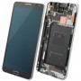 3 in 1 Alkuperäinen LCD + runko + Touch Pad Galaxy Note III / N9005, 4G LTE (musta)