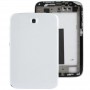 Vysoce kvalitní Full Housing podvozku (přední rámeček + zadní kryt) pro Galaxy Note 8,0 / N5100 (White)