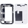 Высокое качество Полный корпус шасси (передняя рамка + задняя обложка) для Galaxy Note 8.0 / N5100 (белый)