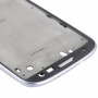 LCD высокого качества Средний Совет / передний корпус для Galaxy S III / i747 (черный)