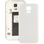 De alta calidad de la cubierta posterior para Galaxy S5 / G900 (blanco)