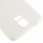 De alta calidad de la cubierta posterior para Galaxy S5 / G900 (blanco)