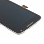 Display LCD originale + Touch Panel con telaio per il Galaxy S IV mini / i9195 / i9192 / i9190 (blu scuro)
