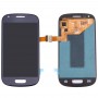 Original LCD Screen and Digitizer Full Assembly for Galaxy SIII mini / i8190(Blue)
