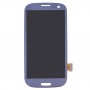 Oryginalny ekran LCD i Digitizer Pełna montażowe dla Galaxy SIII / I9300 (Dark Blue)