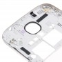 Повний житлово лицьовій панелі кришки для Galaxy S IV / i9500 (білий)