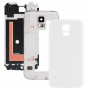 Full Housing lícní desky krytu pro Galaxy S5 / G900 (White)
