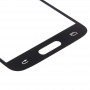 Pantalla frontal lente de cristal externa para Galaxy S5 Mini (blanco)