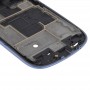LCD Middle Board s tlačítko lanové, pro Galaxy SIII mini / i8190 (modrá)