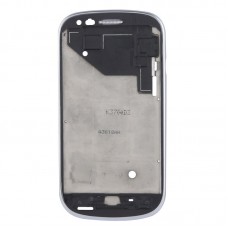 LCD-skärm med knappkabel, för Galaxy SIII mini / i8190 (silver)