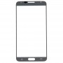 Передний экран Внешний стеклянный объектив для Galaxy Note 3 Neo / N7505 (белый)