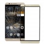 10 PCS anteriore dello schermo esterno obiettivo di vetro per Huawei Ascend Mate 7 (Gold)