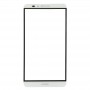 10 PCS écran avant externe lentille en verre pour Huawei Ascend Maté 7 (Blanc)