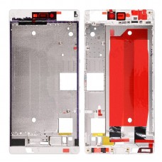 Fronte Housing dello schermo Cornice Bezel per Huawei Ascend P8 (bianco)