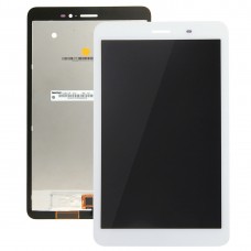 מסך LCD כבוד S8-701u Huawei ו- עצרת מלאה דיגיטלית (לבן)