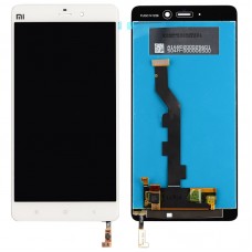 ЖК-экран и дигитайзер Полное собрание для Xiaomi Mi Примечание (белый)