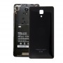 La batería cubierta trasera para Xiaomi MI 4 (Negro)
