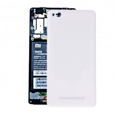 För Xiaomi Mi 4c batteribackskydd (vit)