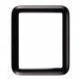 Ekran zewnętrzny przedni szklany obiektyw do Apple Watch Series 1 42mm (czarny)