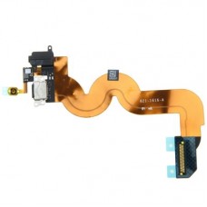 Original Charging Port + Headphone Audio Jack Flex Cable for iPod touch 5 (Black) 