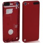Métal couverture arrière / panneau arrière pour iPod touch 5 (Rouge)