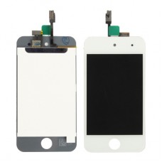 LCD Screen + Digitizer Touch Panel for iPod Touch 4(White) 