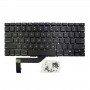 აშშ ვერსია Keyboard for Macbook Retian Pro 15 inch A1398 2013 2014 2015