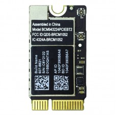 WiFi a Bluetooth Network Module pro Macbook Air 13,3 palcovým A1369 (2010-2011) a 11,6 palce A1370 (2010-2011) a A1465 (2012)
