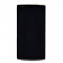 ЖК-дисплей + Сенсорная панель с рамкой для OnePlus One (черный)