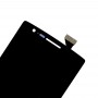תצוגת LCD + לוח מגע עבור OnePlus אחת (שחור)