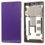 Moyen Conseil + Batterie couverture pour Sony L36H (Violet)
