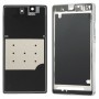 Moyen Conseil + Batterie couverture pour Sony L36H (Blanc)