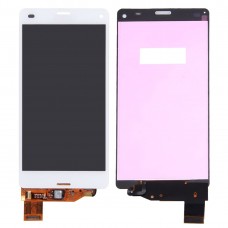 LCD Display + Touch Panel for Sony Xperia Z3 კომპაქტ / M55W / Z3 mini (თეთრი)