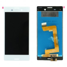 LCD-näyttö + Kosketusnäyttö Sony Xperia M4 Aqua (valkoinen)
