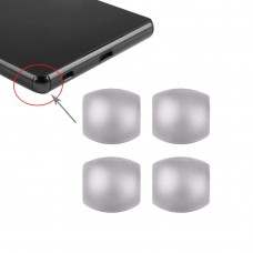 4 PCS Front Bezel Edge for Sony Xperia Z3(Silver)