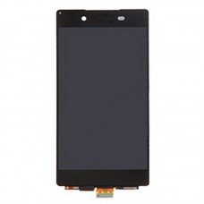 LCD-skärm + pekskärm för Sony Xperia Z4 (svart)