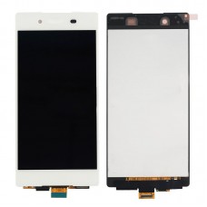 LCD-skärm + pekskärm för Sony Xperia Z4 (vit)