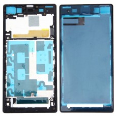 Első Ház LCD keret visszahelyezése Plate Sony Xperia Z1 / C6902 / L39h / C6903 / C6906 / C6943 (fekete)