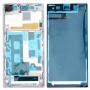Front Housing LCD Frame Bezel Plate  for Sony Xperia Z1 / C6902 / L39h / C6903 / C6906 / C6943(White)