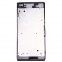 Front Housing LCD Frame Bezel Plate Sony Xperia Z3 / L55w / D6603 (Black)