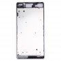წინა საბინაო LCD ჩარჩო Bezel Plate for Sony Xperia Z3 / L55w / D6603 (თეთრი)