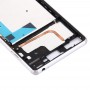 פלייט Bezel מסגרת LCD מכסה טיימינג עבור Sony Xperia Z3 / L55w / D6603 (לבן)