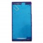 פלייט Bezel מסגרת LCD מכסה טיימינג עבור Sony Xperia Z Ultra / XL39h / C6802 (סגול)